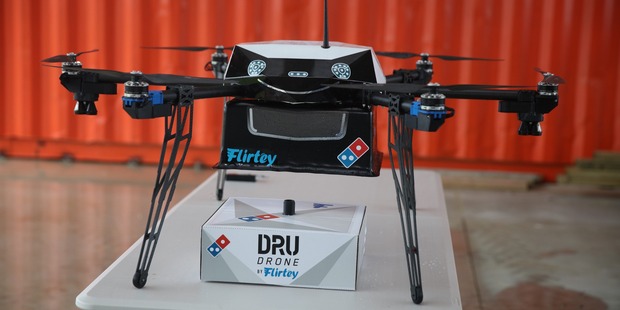 Clay pigeon or a pizza drone?